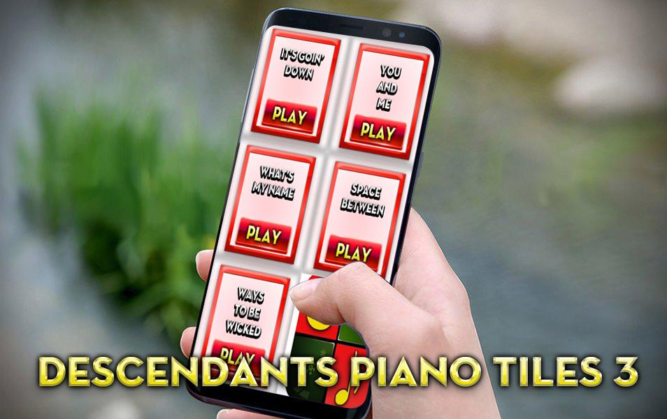 Descendants Piano Tiles 3截图1