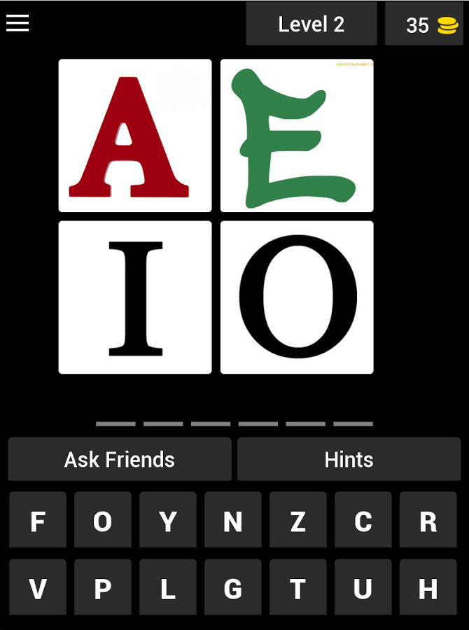 4 Pictures 1 word quiz 2018截图1