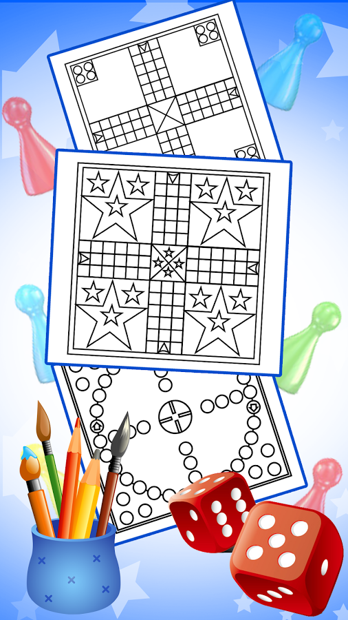 Coloring Book: Ludo Coloring Game截图2