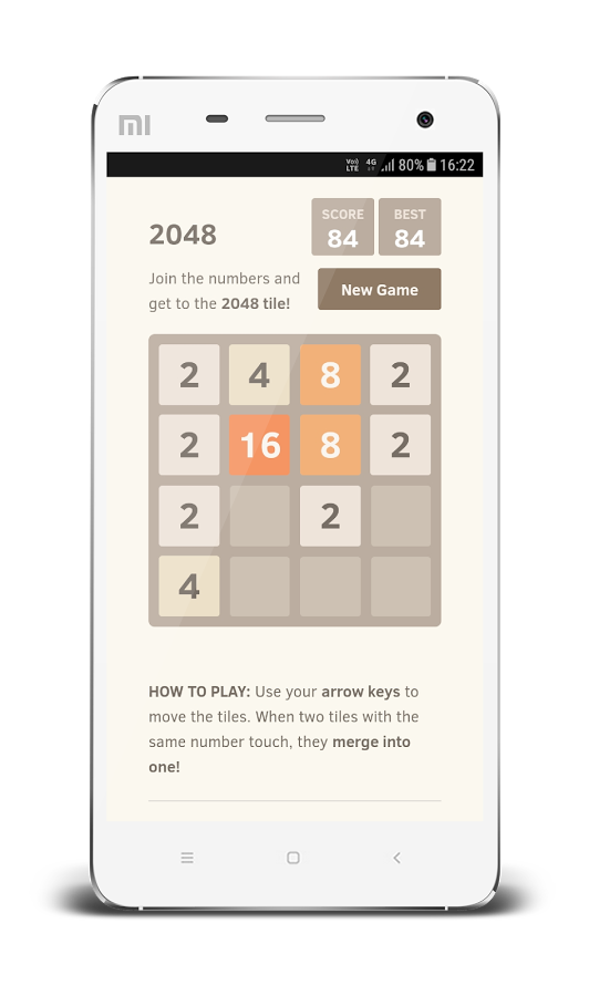 Crazy 2048 - Math Puzzle截图1