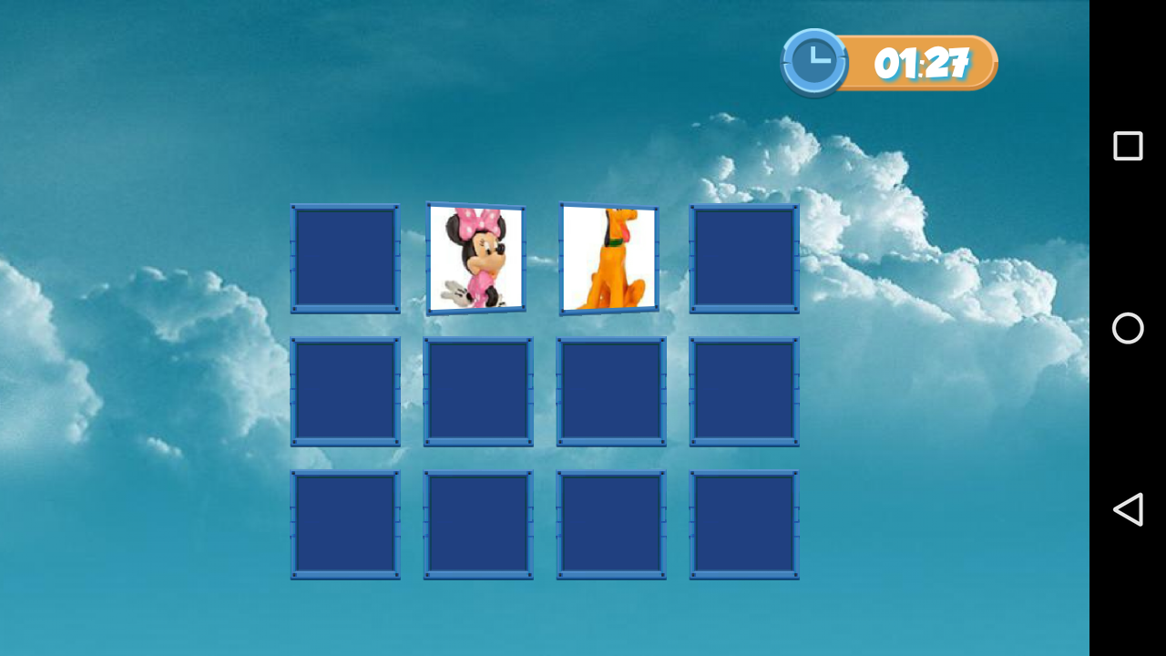 Mickey Mouse Memory Tiles for Kids截图3