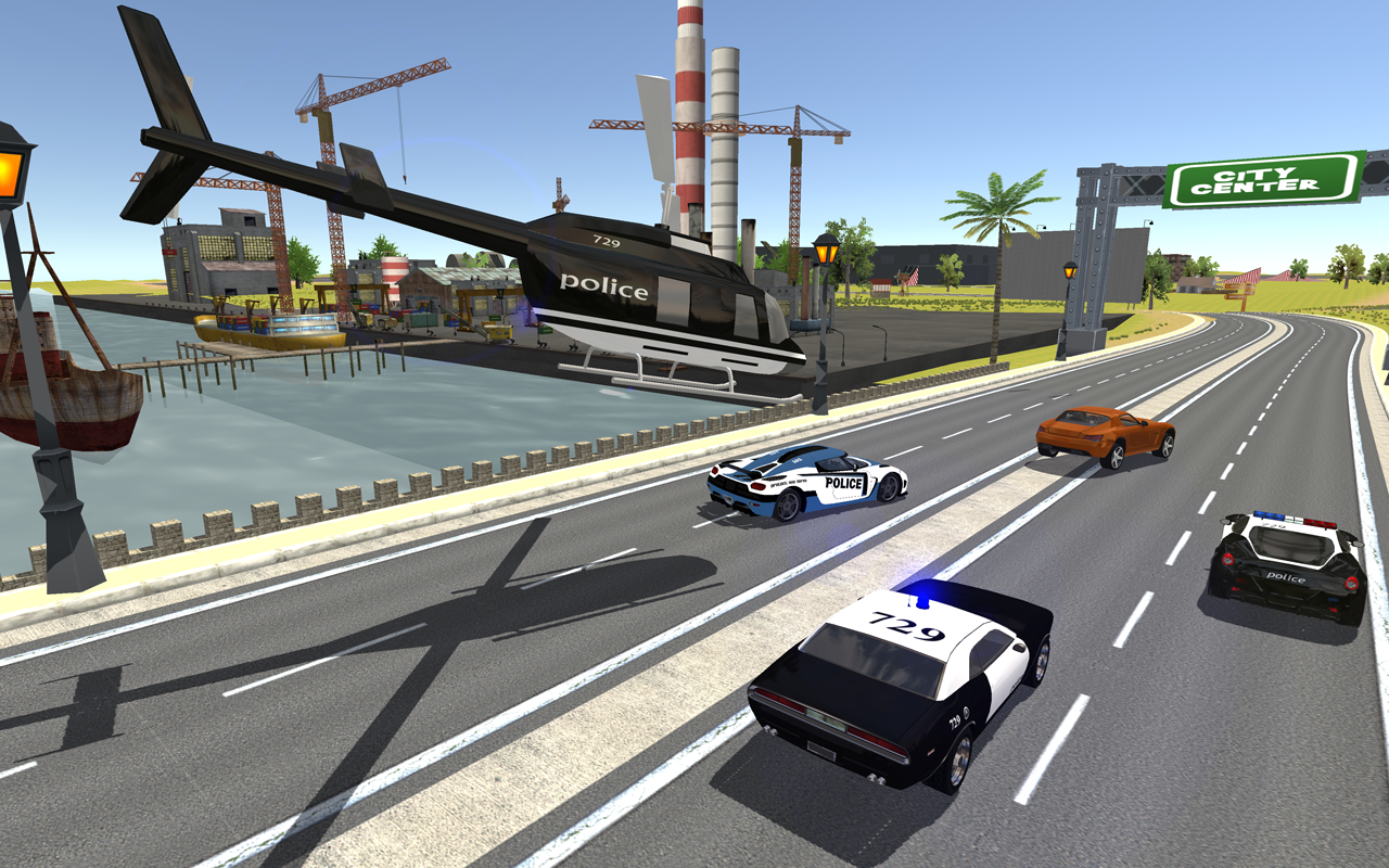 Police Car Real Crime Simulator截图2