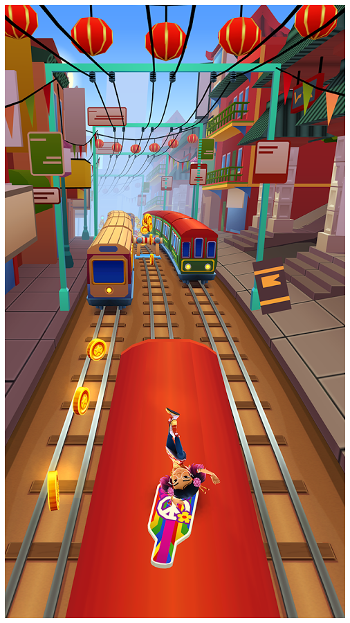 Gold Subway Surf: Find The Stolen Treasure截图1