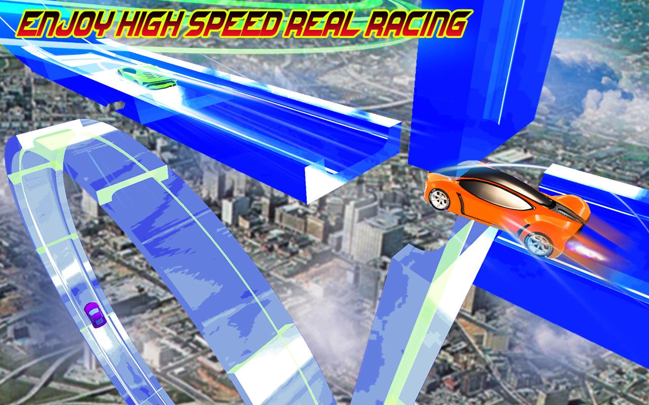 Speed Car Racing Stunt Mega Ramp Impossible Tracks截图3