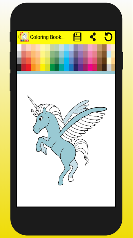 Coloring Book - Unicorn Drawing Game截图4