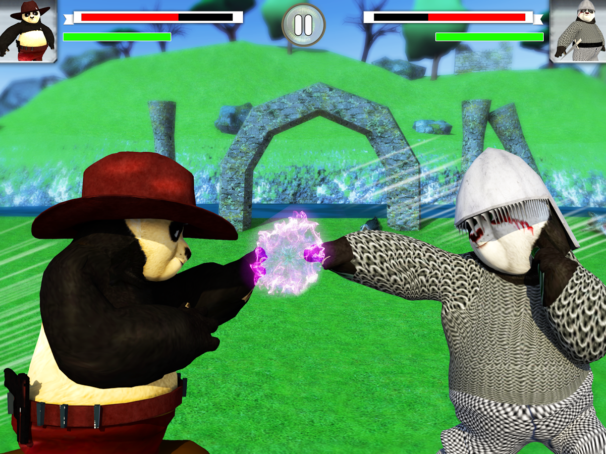 Kung Fu Giant Panda Fighting: Angry Wild Beasts截图1