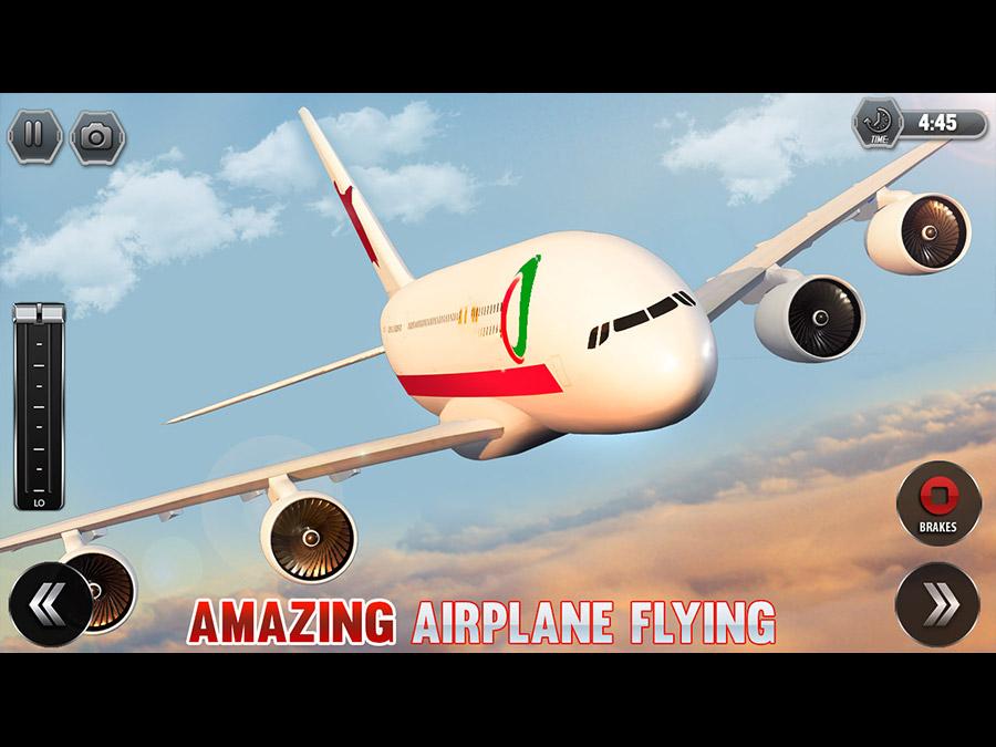 City Airplane Flight Simulator : Snow City Rescue截图2