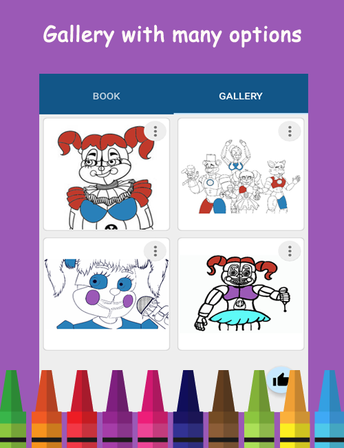 Circus Baby coloring book截图1