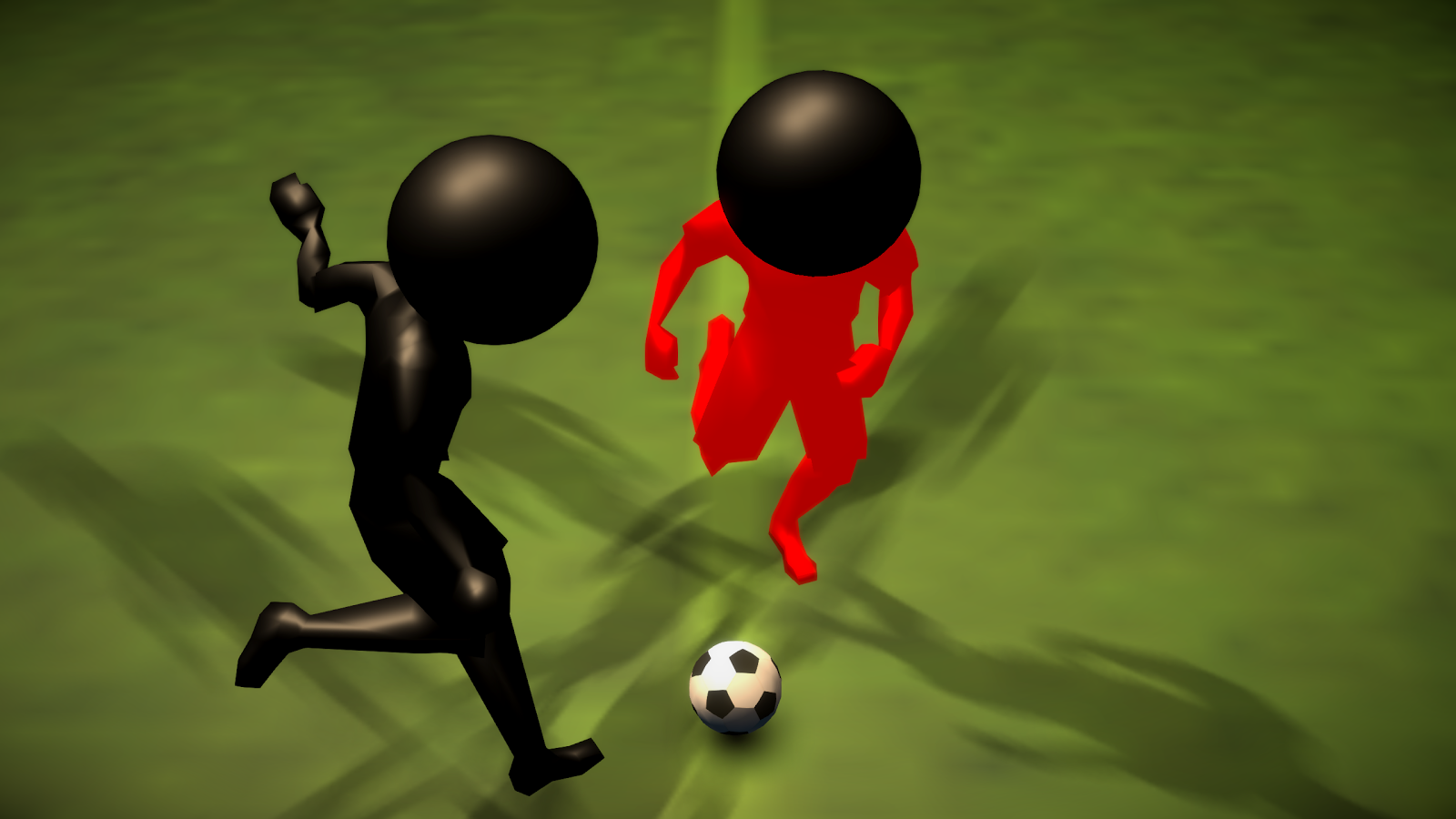 Stickman Summer Football (Soccer) 3D截图4