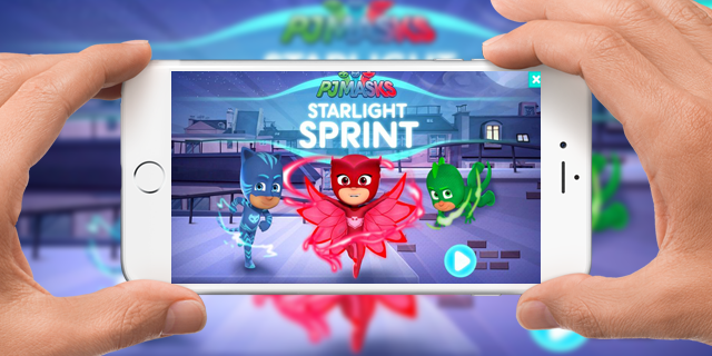 Pj heroes Masks Starlight Sprint City截图5