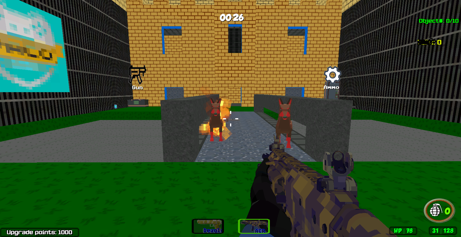 Blocky Combat Swat Offline截图1