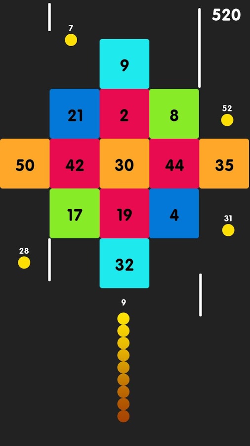 Snake Crush: Snake Brick Breaker & Blocks Game截图2