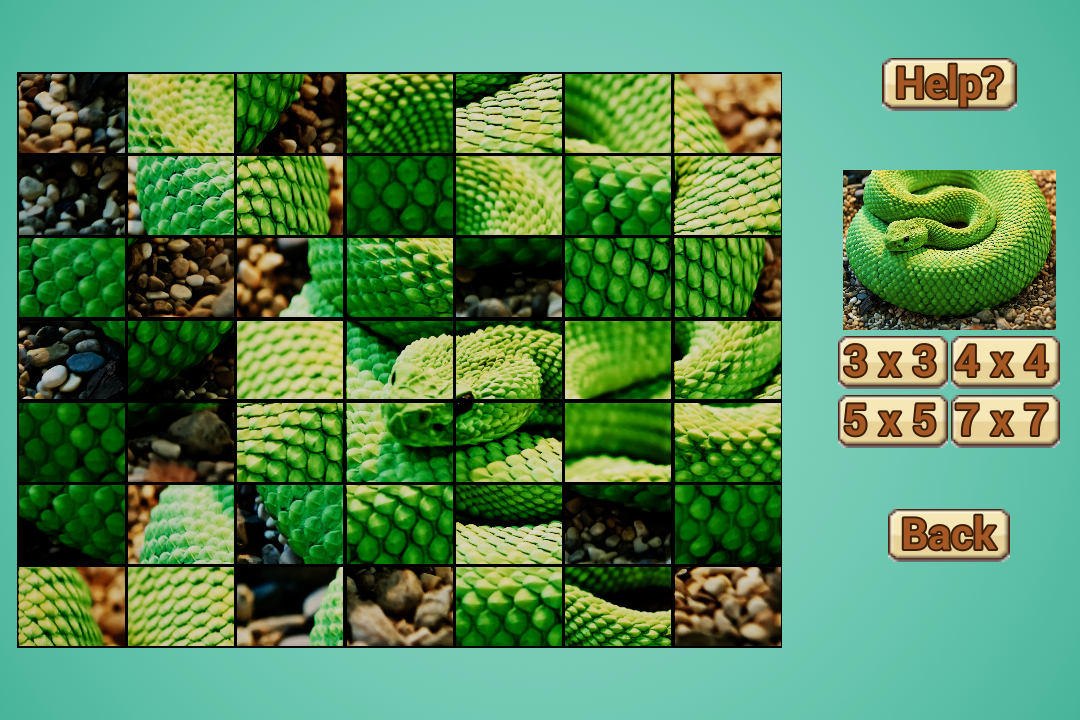 Snake Puzzle HD截图2