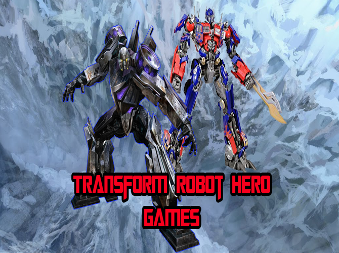 Transform Robot Hero Games.截图2