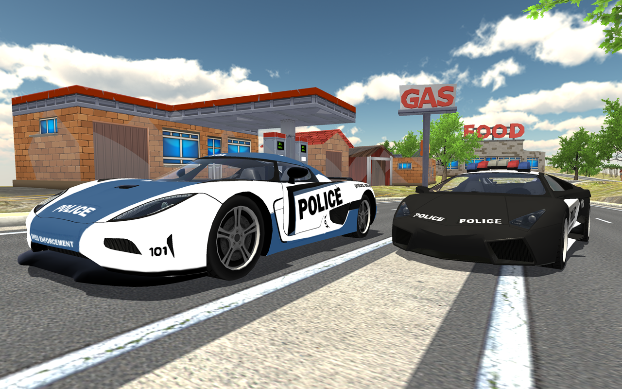 Police Car Real Crime Simulator截图3