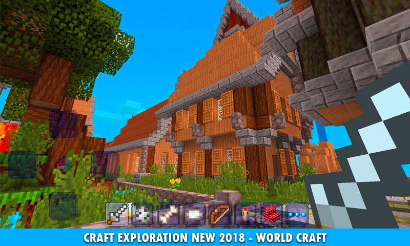 Start Craft : 3D Block Crafting and Building Craft截图1