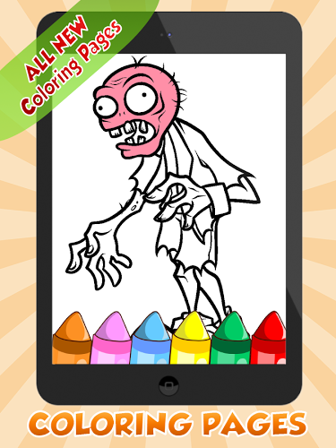 Coloring for Plants and Zombie截图3