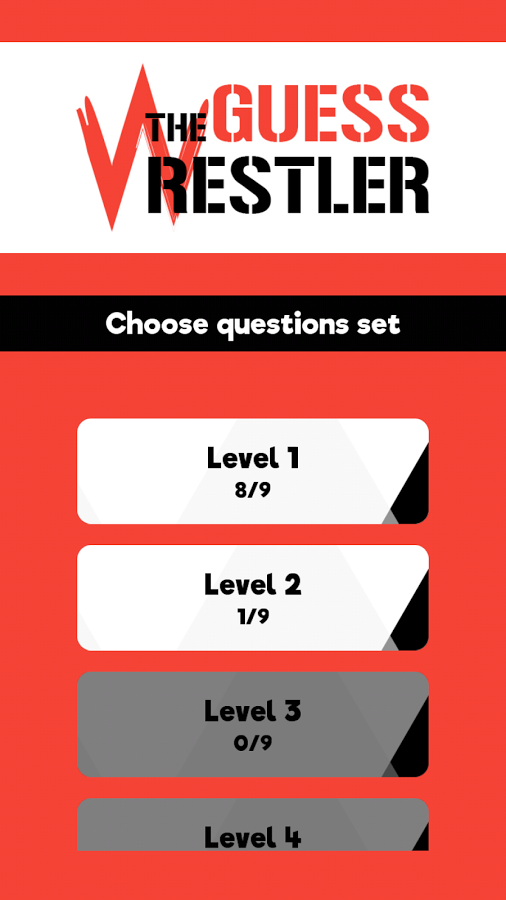 Guess The Wrestler - Free Wrestling Quiz Game截图5