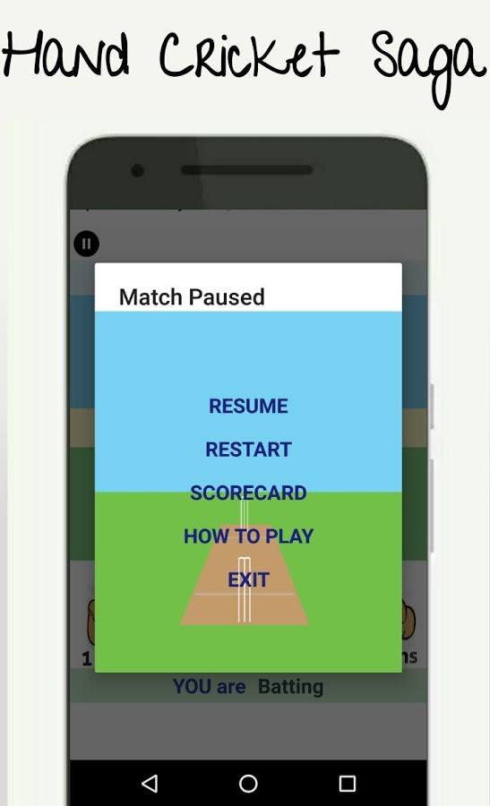 Hand Cricket Saga截图2