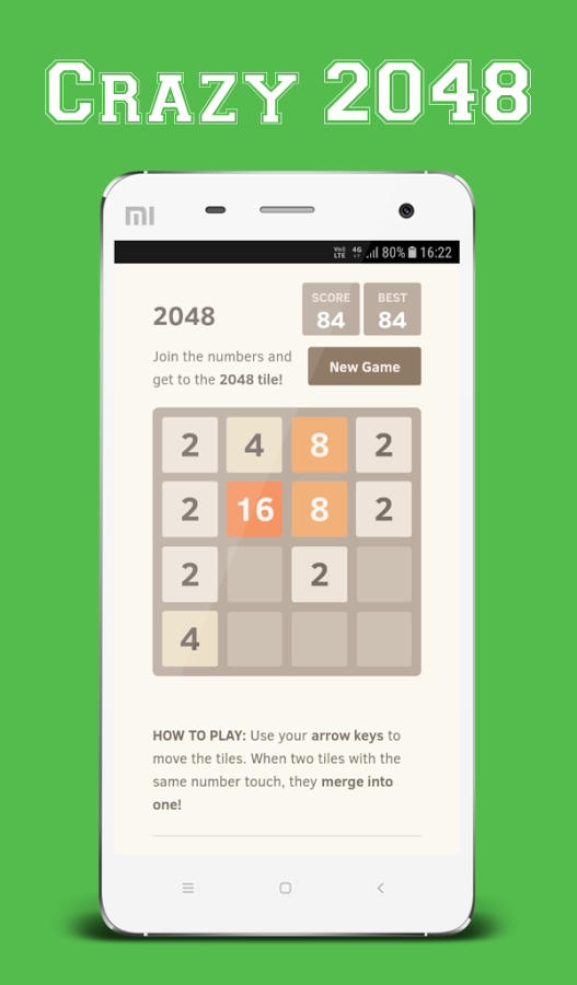 Crazy 2048 - Math Puzzle截图3