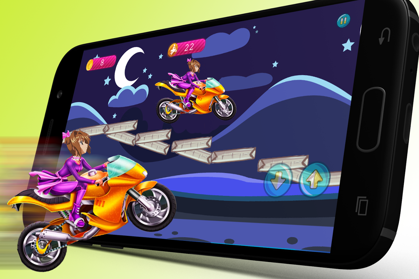 cardcaptor sakura the game motorcycle截图4