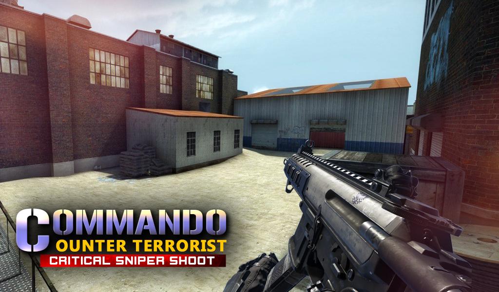 Commando Counter Terrorist Critical Sniper Shoot截图3