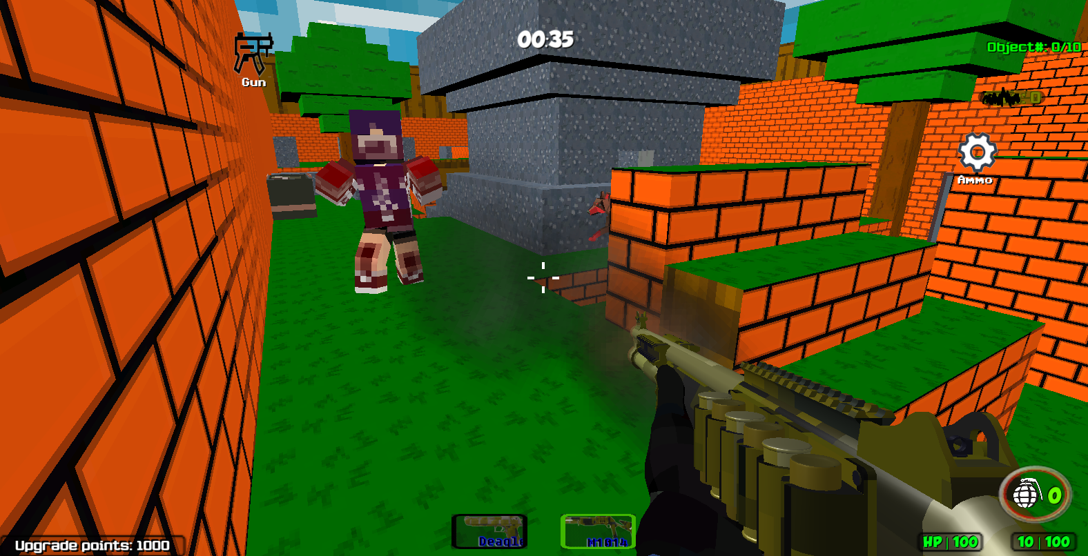 Blocky Combat Swat Offline截图2