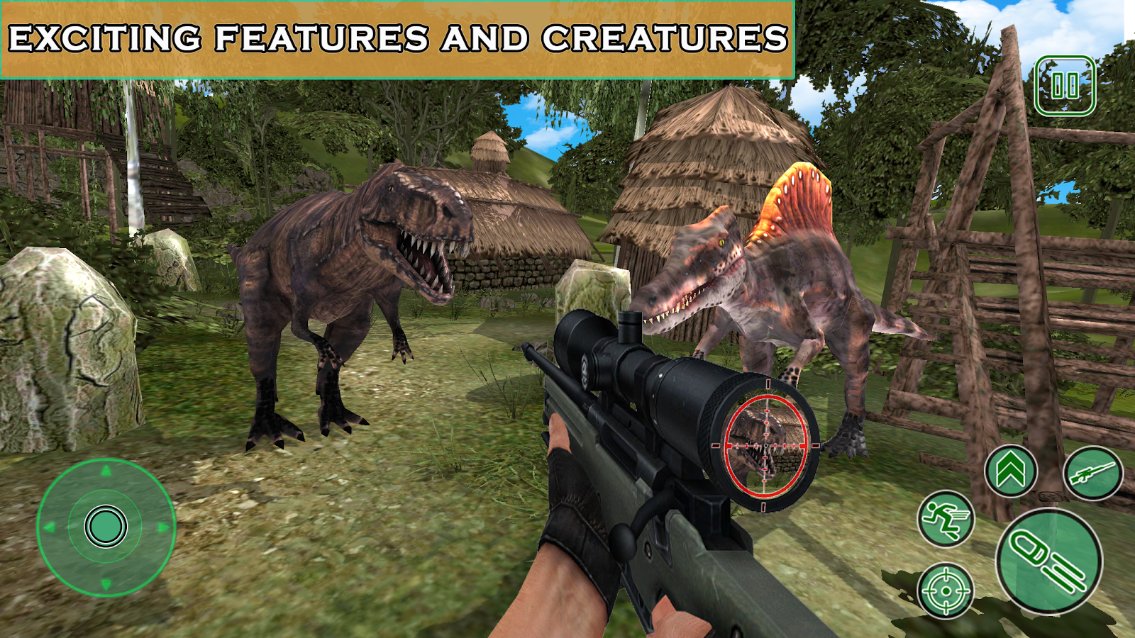 Real Dinosaur hunter: Survival game截图4