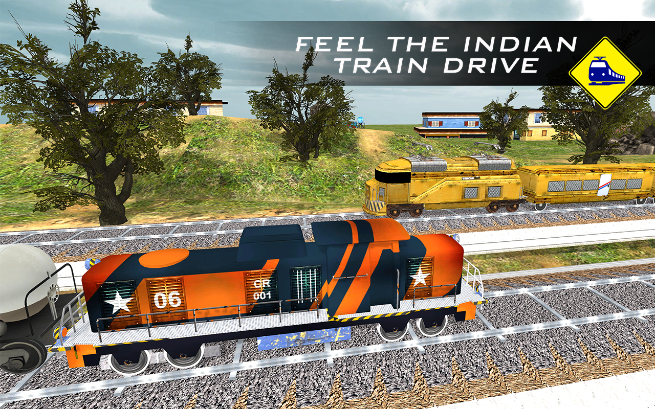 Indian Train Driver - Train Games 2018截图3