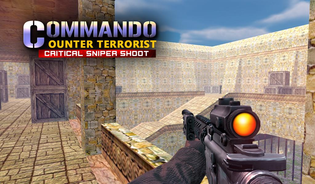 Commando Counter Terrorist Critical Sniper Shoot截图5