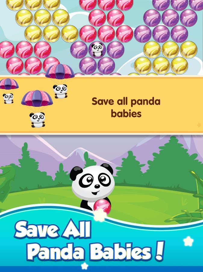 Ultimate Panda Shooter: The Pop Rescue Adventure截图5