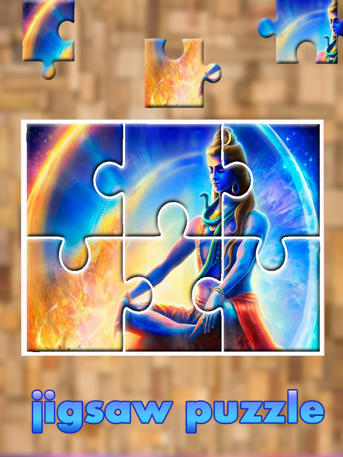 Lord Shiva Jigsaw Game截图4