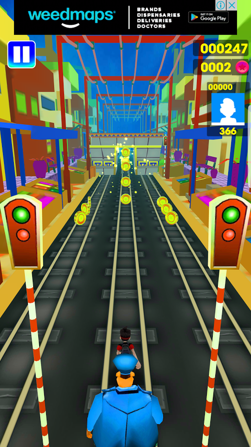 Subway Runner The City截图1