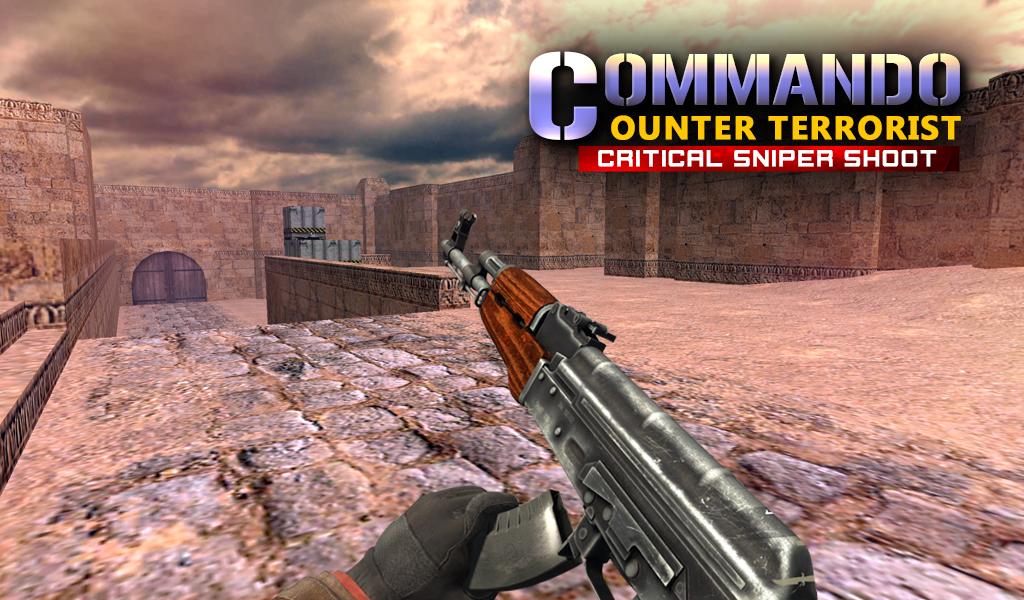 Commando Counter Terrorist Critical Sniper Shoot截图4