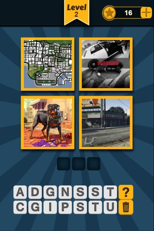 4 PICS 1 GAME截图2