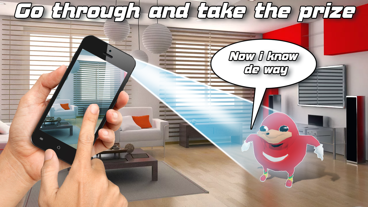 Ugandan Knuckles prank : AR assistant截图2