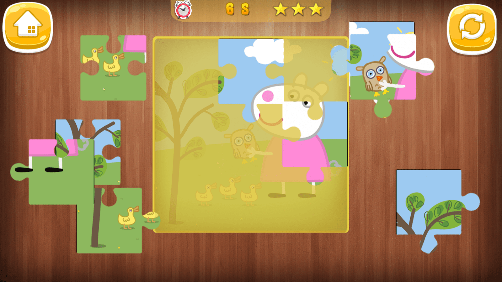 Peepa Pig puzzles Rompecabezas 2截图2