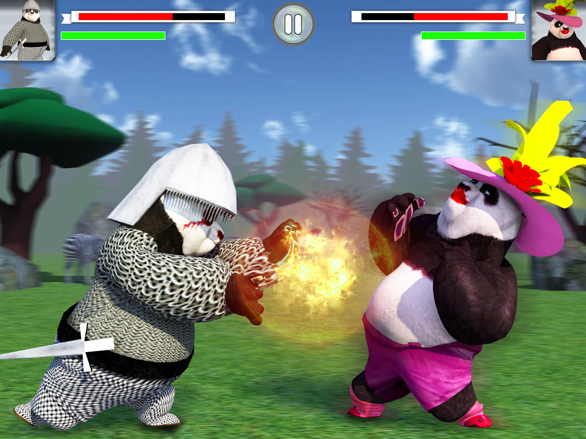 Kung Fu Giant Panda Fighting: Angry Wild Beasts截图3