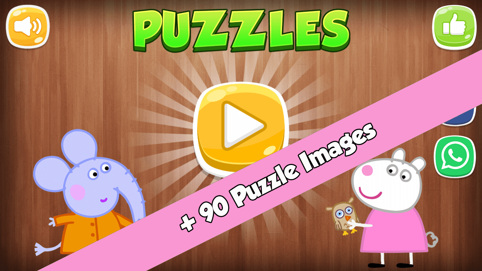 Peepa Pig puzzles Rompecabezas 2截图1