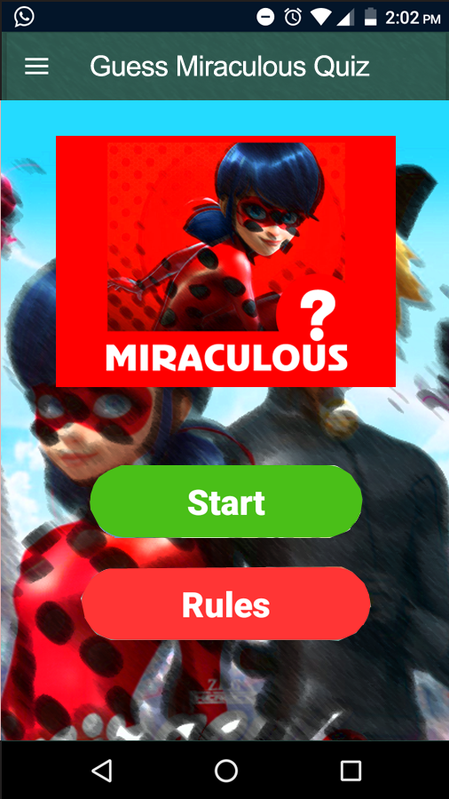 Guess Miraculous Tales of Ladybug & Cat Noir Quiz截图4