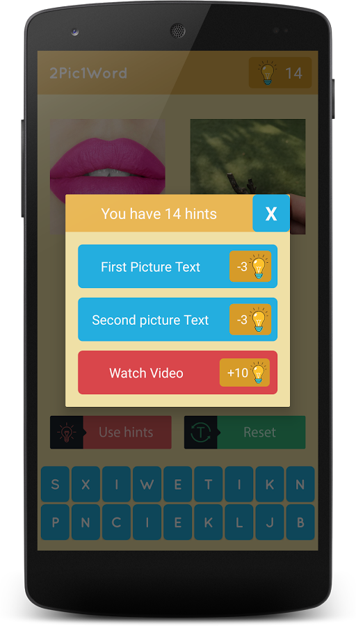 2Pic1Word - Word Guessing Trivia Games截图5