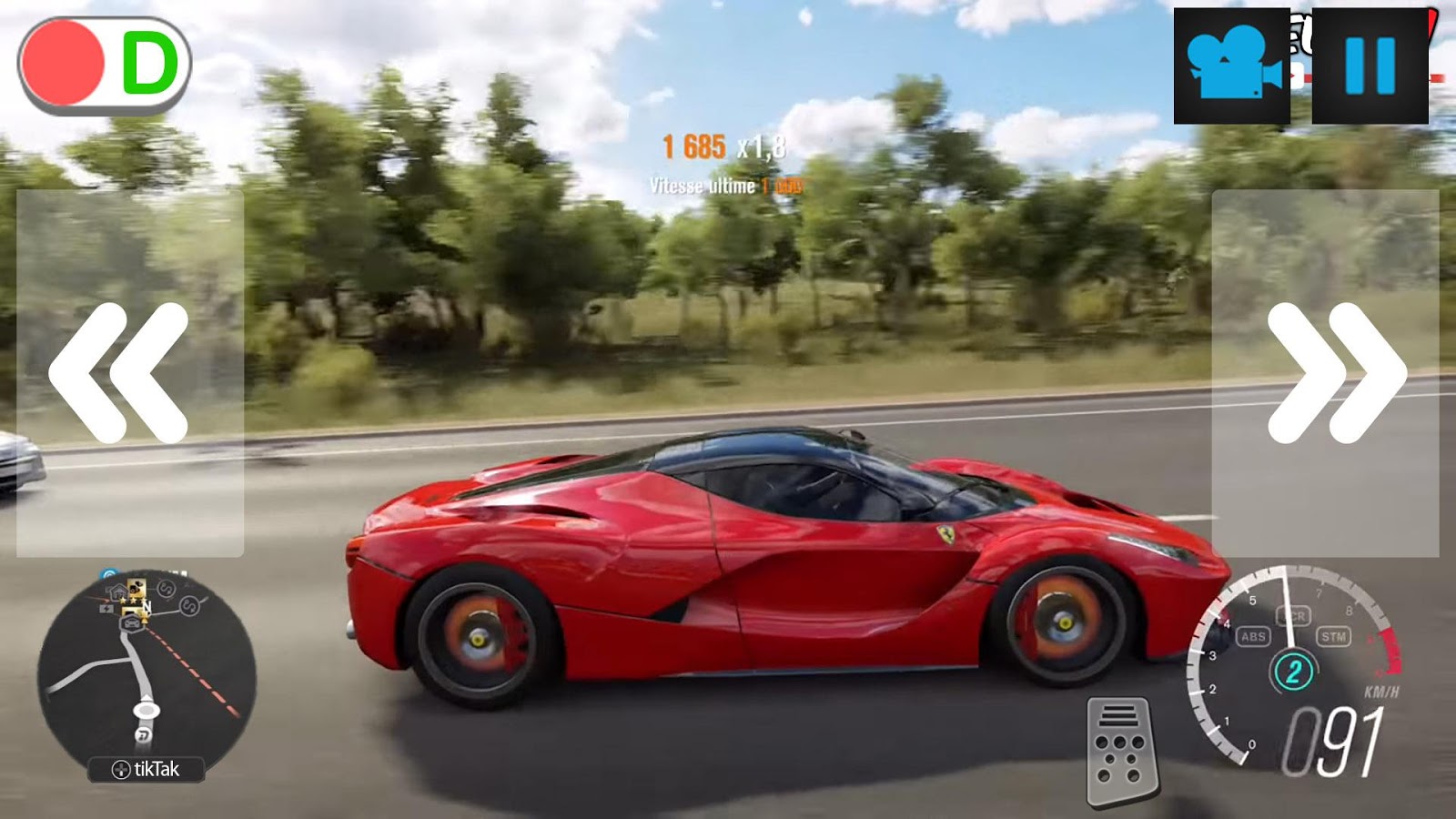 City Driver Ferrari Simulator截图1