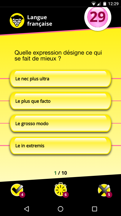 Quiz pour les Nuls Langue française截图3