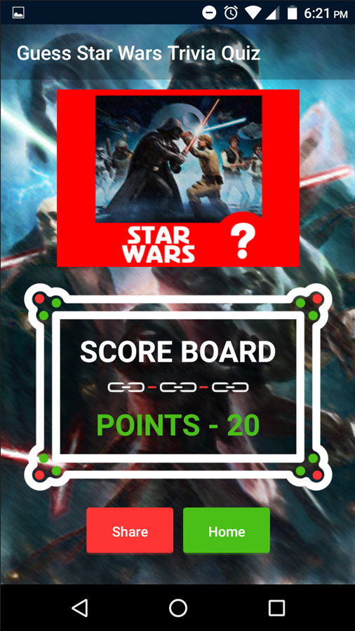 Guess Star Wars Trivia Quiz截图1