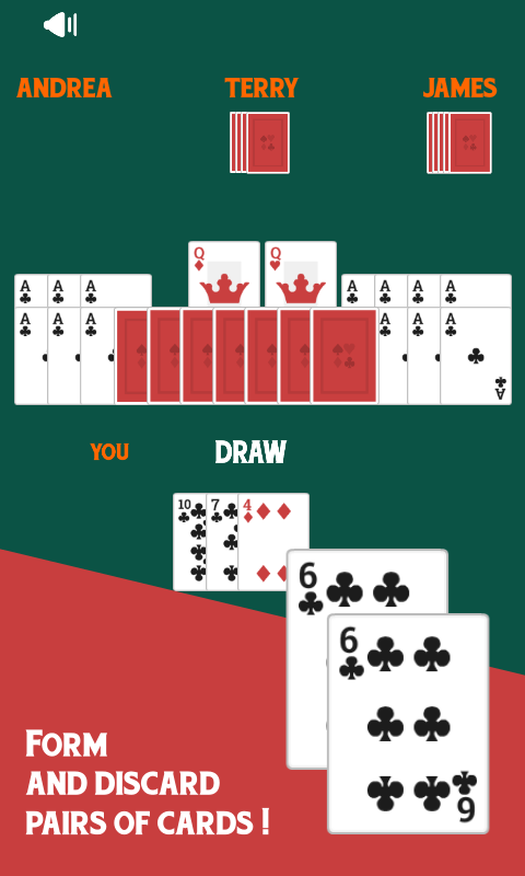 Old Maid Free Card Game截图2