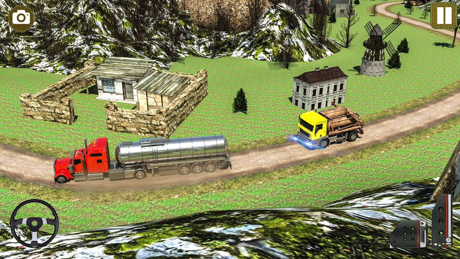 Offroad Oil Tanker Transport - Fuel Simulator 2018截图3