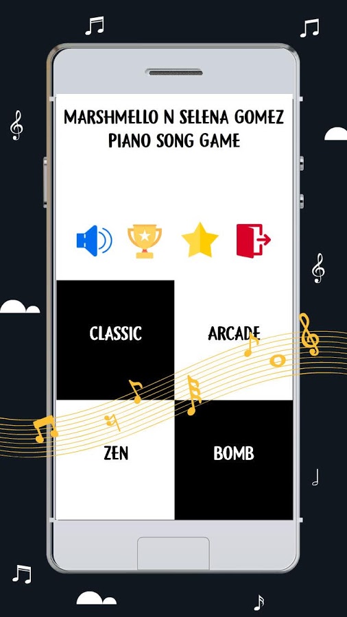 Marshmello N Selena Gomez Piano song Game截图3