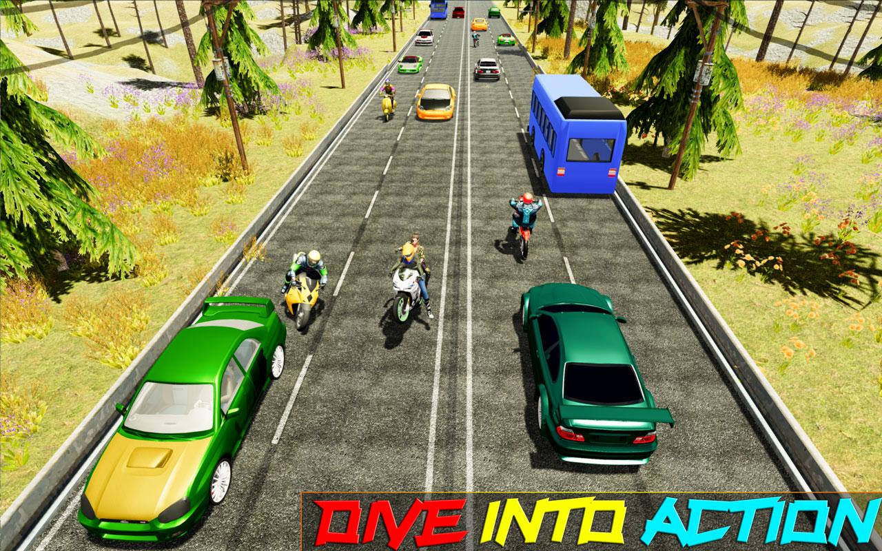 3D Highway Traffic Rider截图3