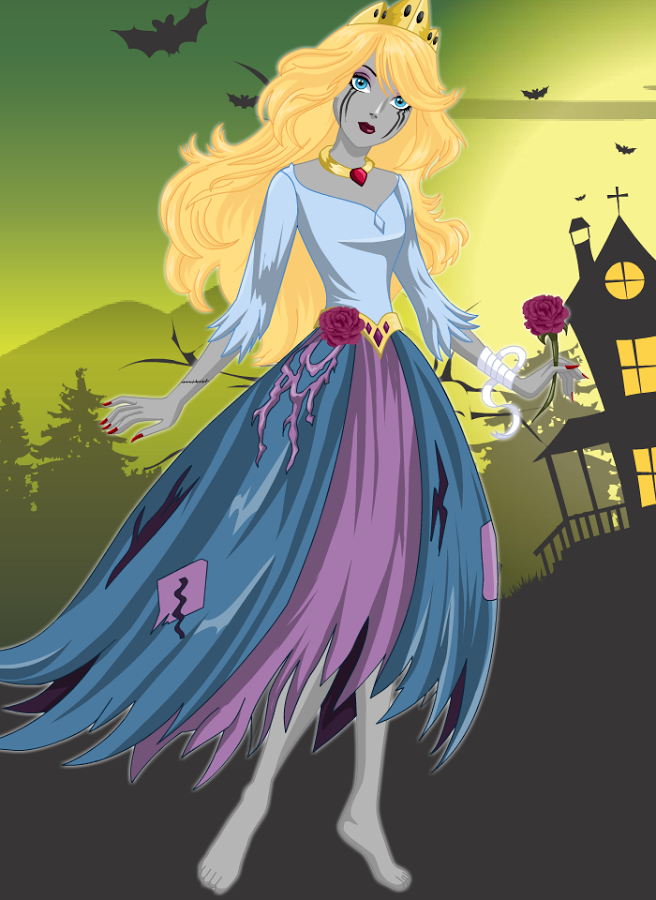 Dress up Zombie Princesses Girls Makeup截图3