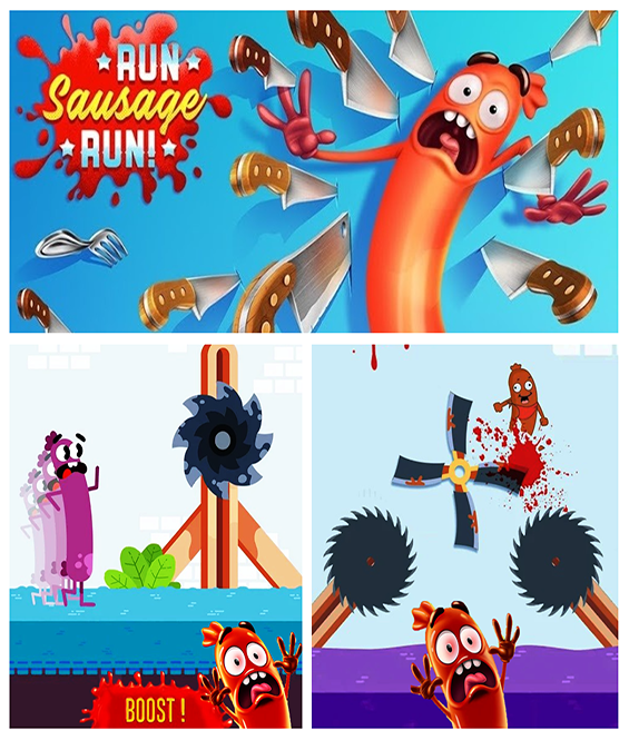 Sausage Runner : Kitchen Escape截图2